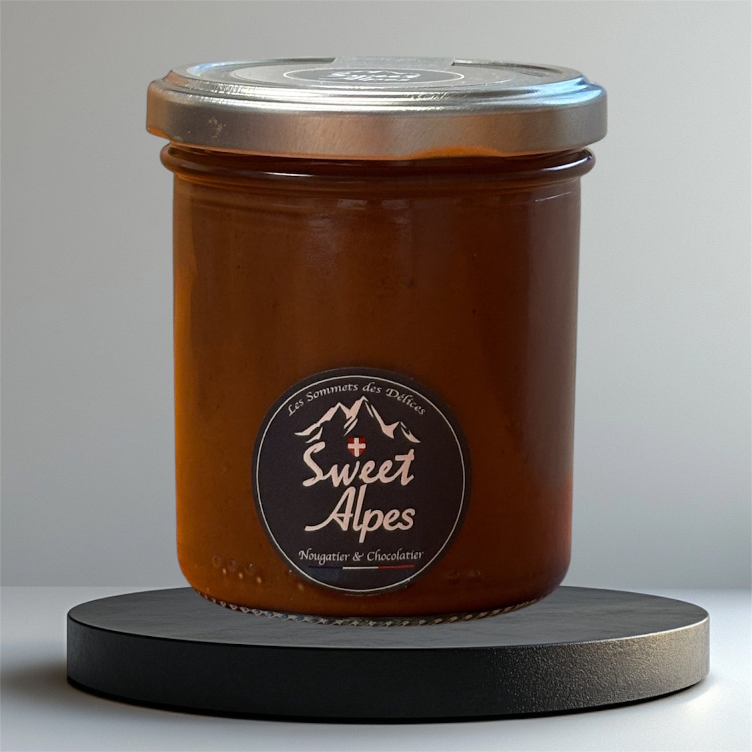 Pâte à Tartiner Noisette Caramel - Noisettes (45%) et Éclats de Caramel au Beurre Salé d'Isigny - 220g