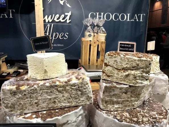 meules de nougat artisanal pour Pâques