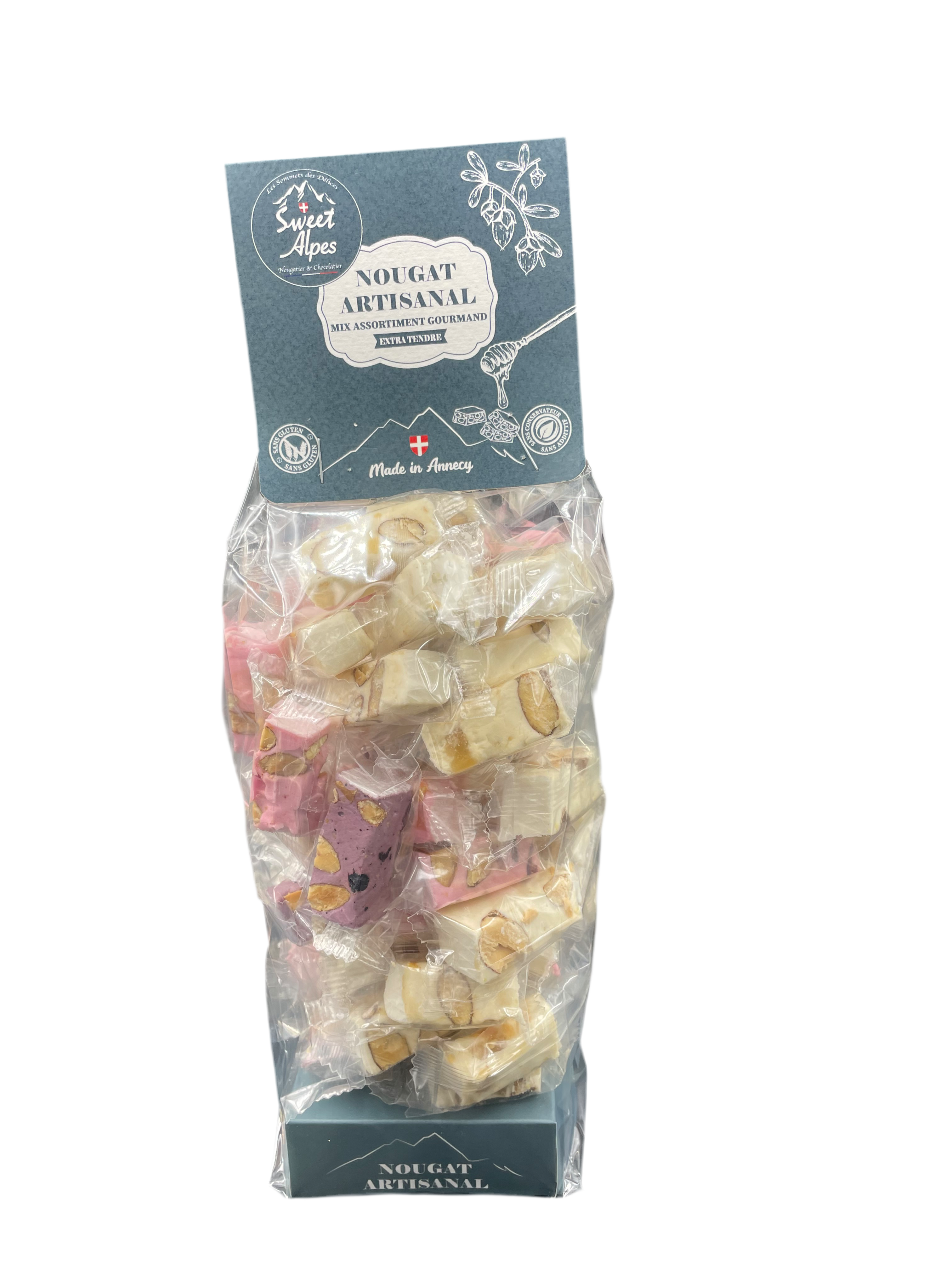 Assortiment de nougats en sachets - L’Assortiments Fruités - 500g