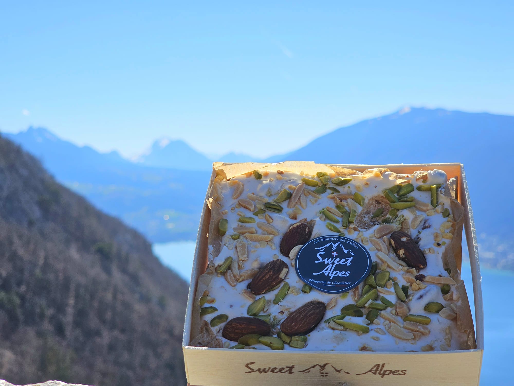 Tarte De Nougat Tendre Artisanal - Le Royal Pistache - 350g