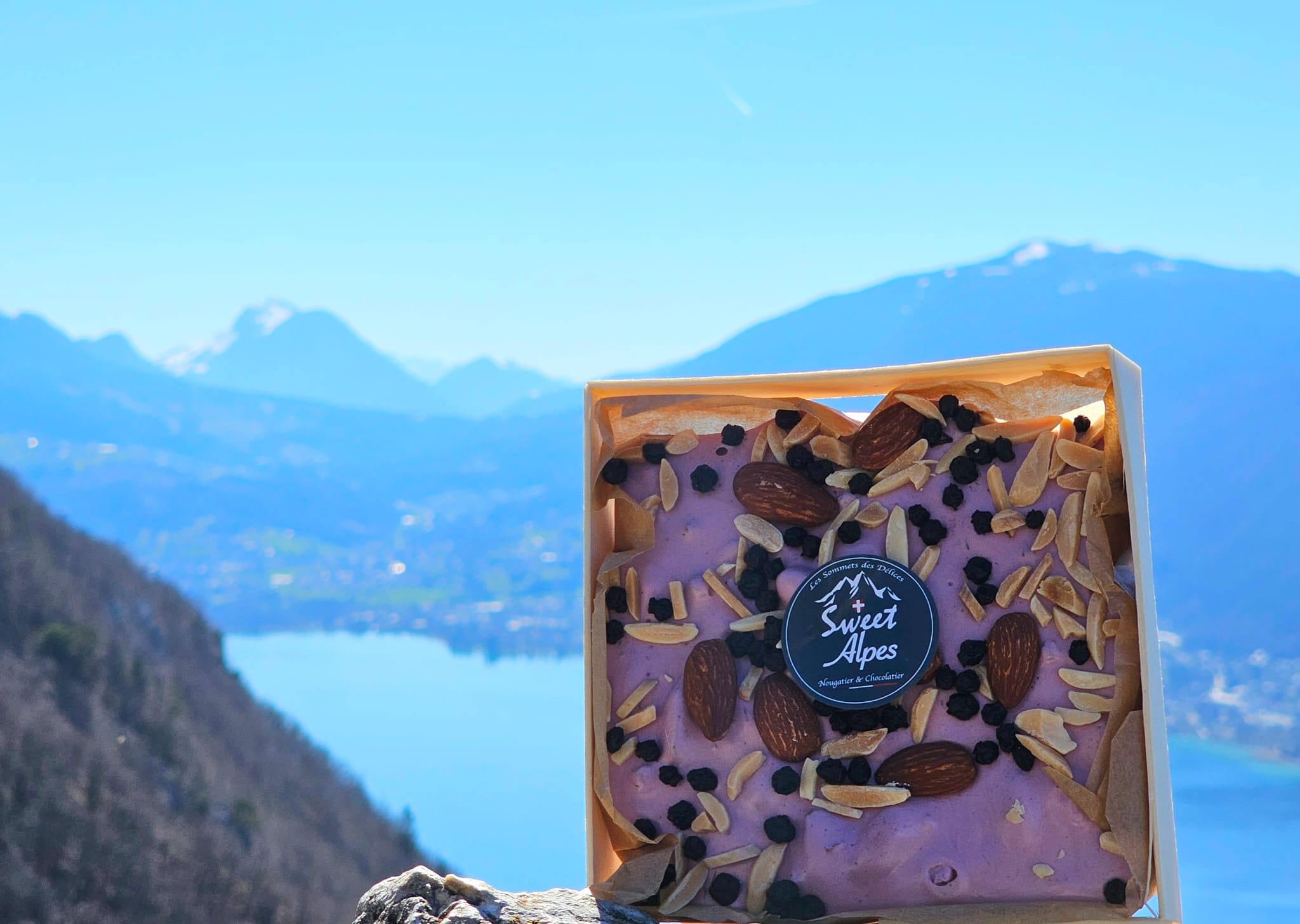 Tarte De Nougat Tendre Artisanal - La Baie Sauvage - 350g
