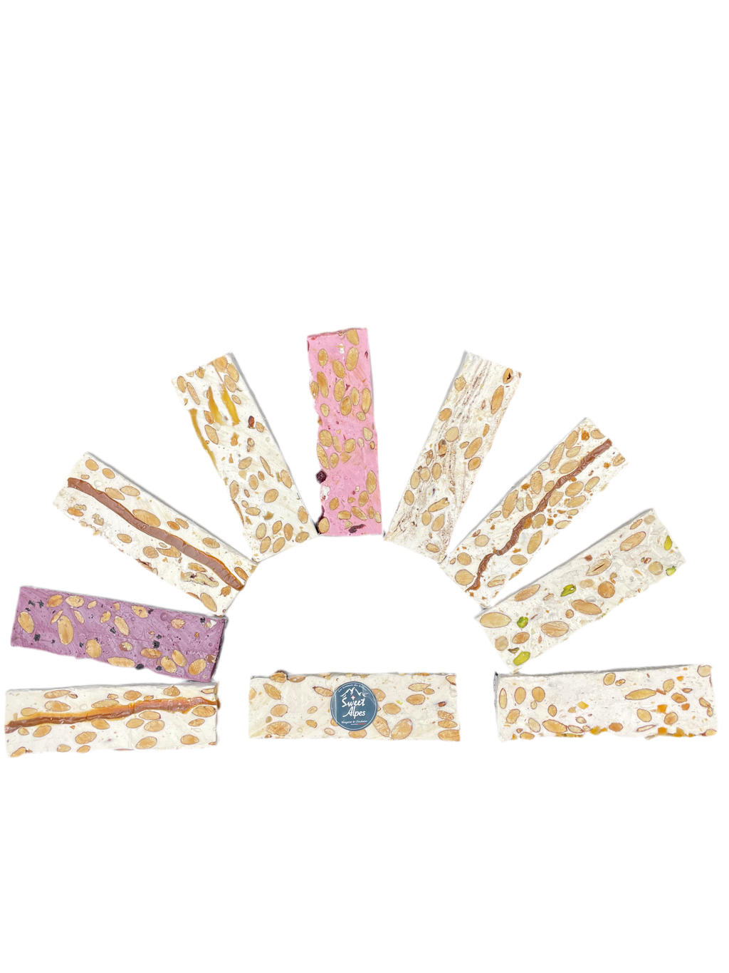 Box d’assortiments de produits - 10 barres de 100g chacune