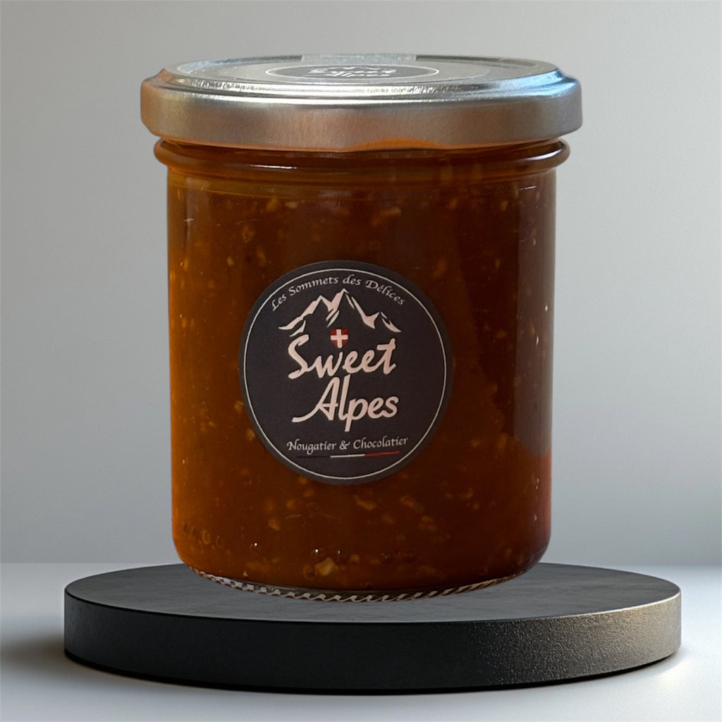 Caramel à Tartiner - Caramel Fondant Beurre Salé et Eclat de Noisette - 220g